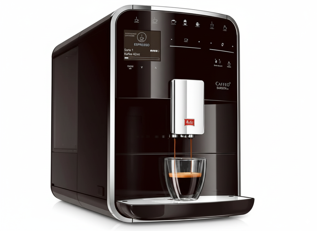 Melitta Barista TS с двумя отсеками для зерен